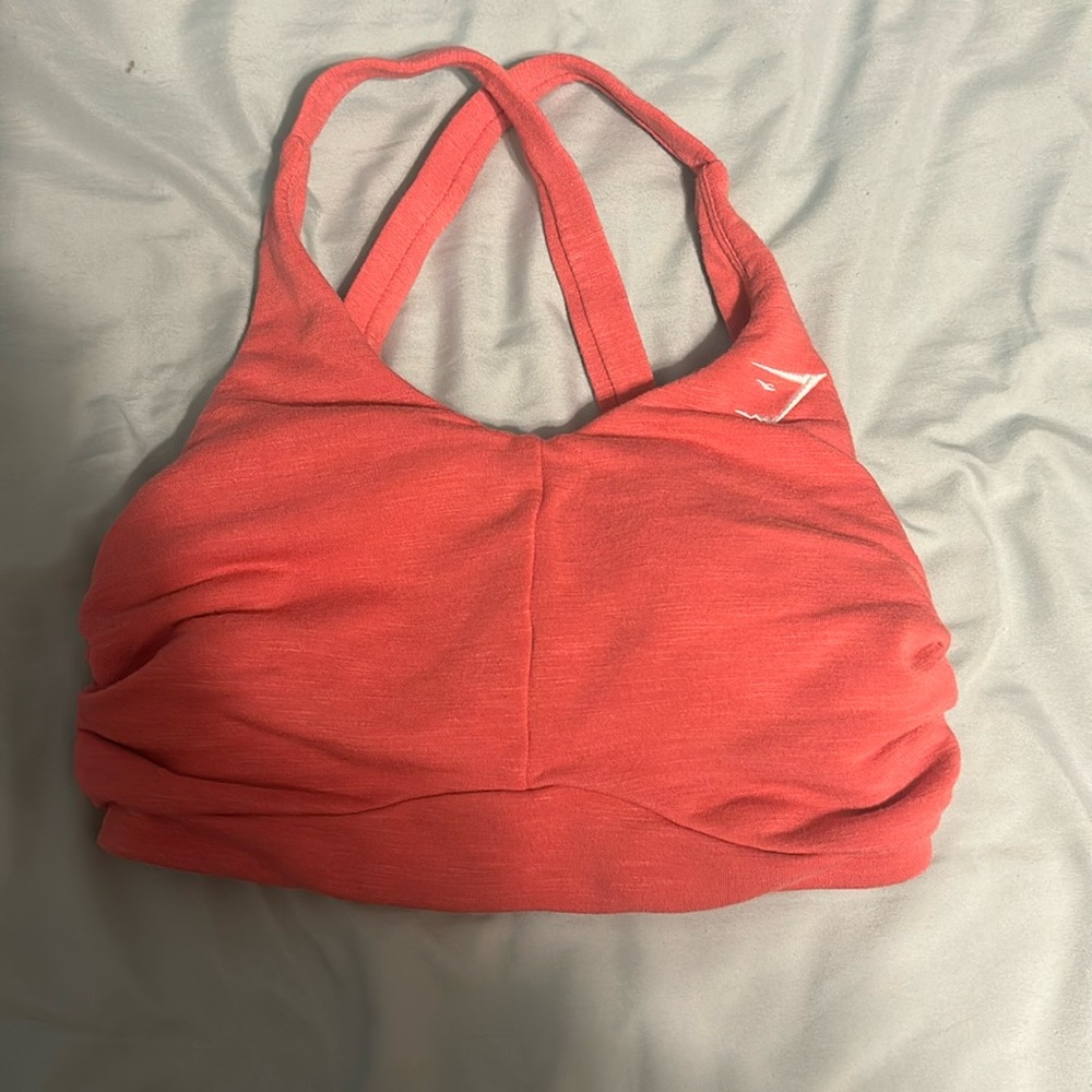 Pink gym shark lace sweat set